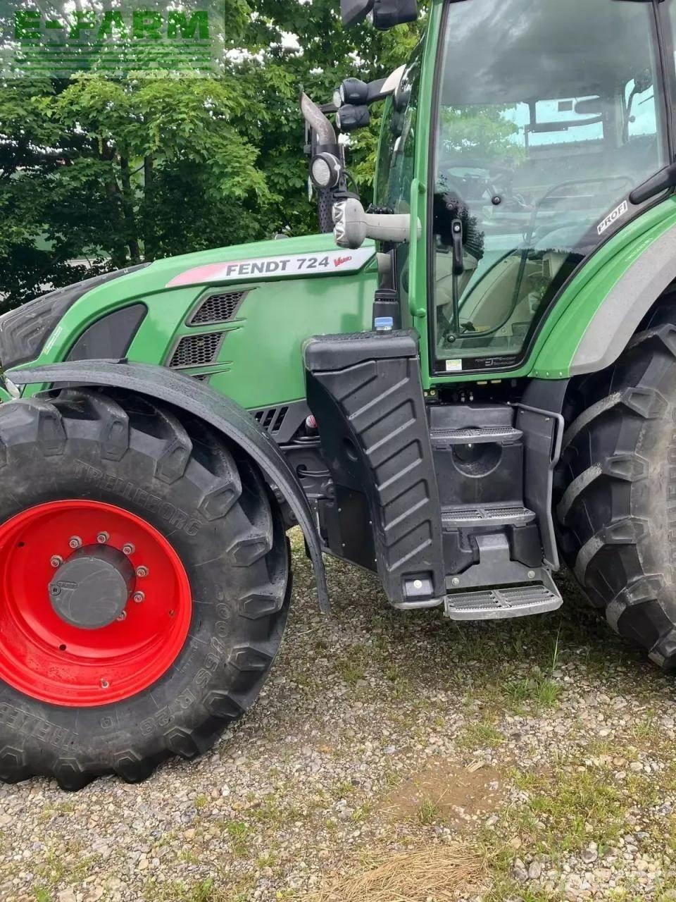 Fendt 724 vario トラクター