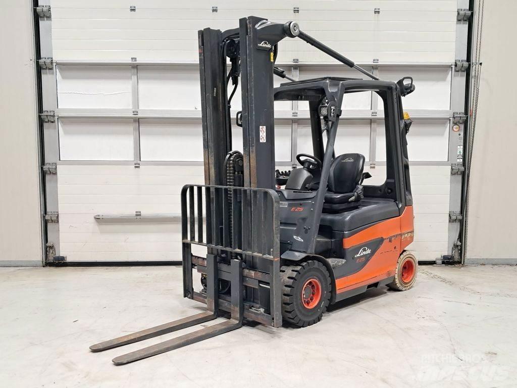 Linde E25-01 バッテリーフォークリフト