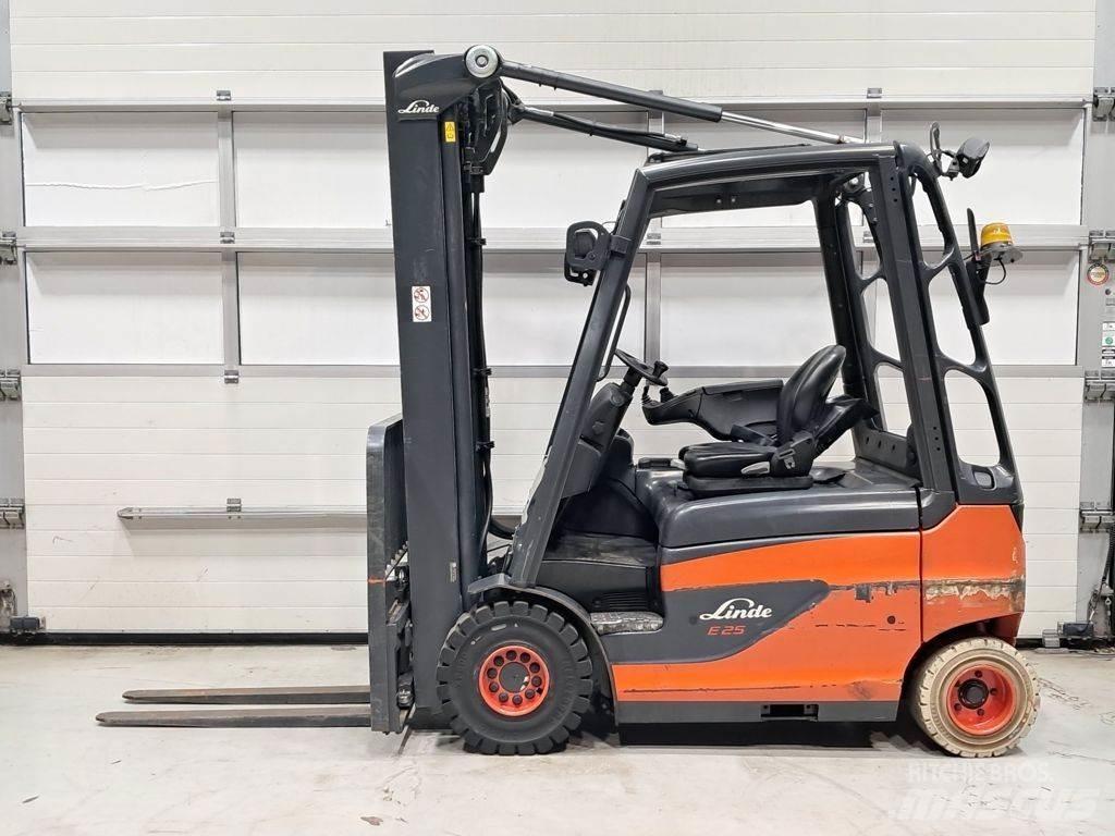 Linde E25-01 バッテリーフォークリフト
