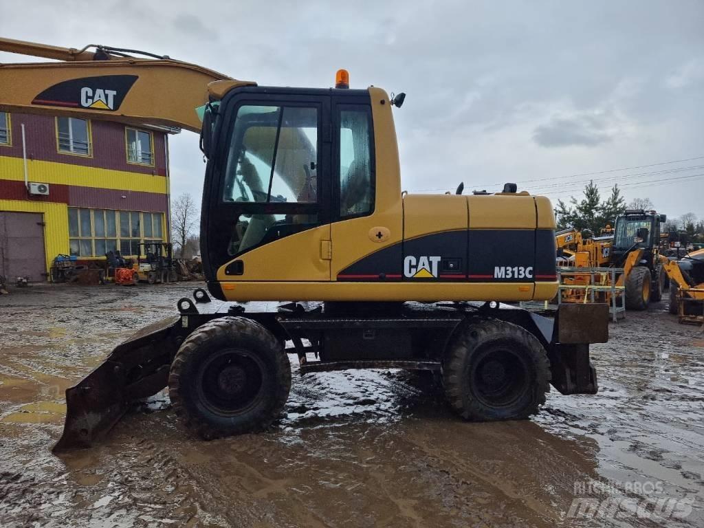 CAT M 313 C ホイール式油圧ショベル（パワーショベル・ユンボ・バックホー）