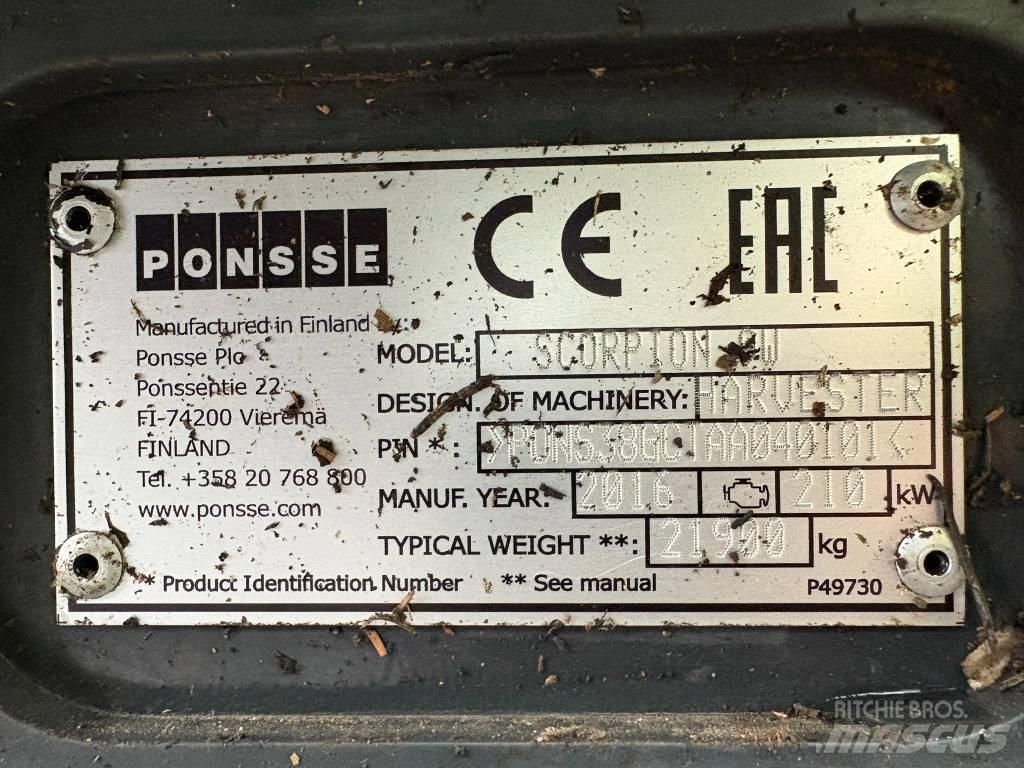 Ponsse Scorpion ハーベスター