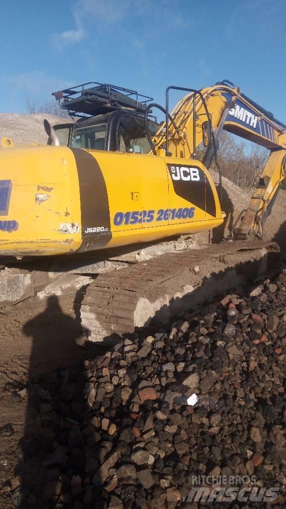 JCB JS 220 LC 大型油圧ショベル12t以上（パワーショベル・ユンボ）