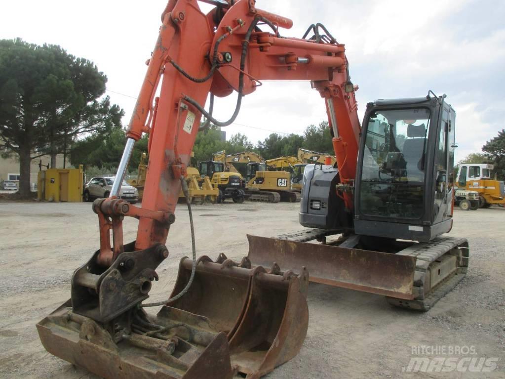 Hitachi ZX 85 US-3 中型油圧ショベル 7ｔ-12ｔ（ユンボ・パワーショベル・バックホー）