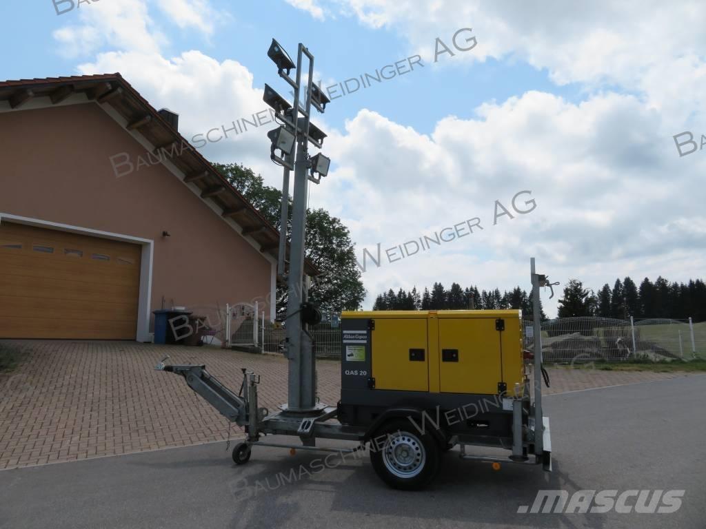 Atlas Copco QAS 20 ディーゼル発電機