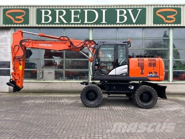 Hitachi ZX 170 W-6 ホイール式油圧ショベル（パワーショベル・ユンボ・バックホー）