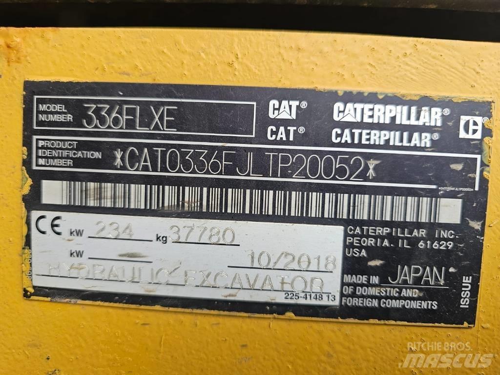 CAT 336 F L 大型油圧ショベル12t以上（パワーショベル・ユンボ）