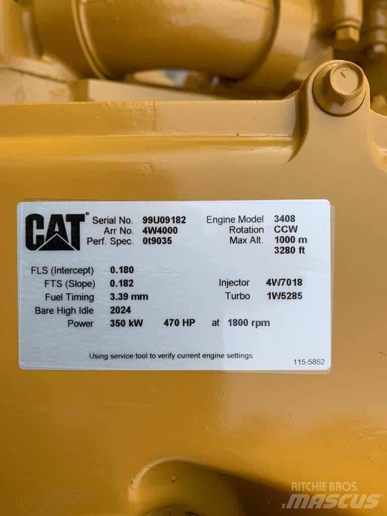 CAT 3408 DITA マリンエンジン