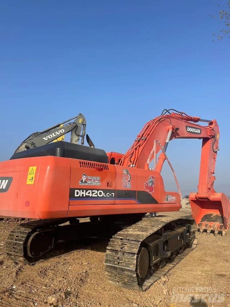 Doosan DH 420 LC-7 大型油圧ショベル12t以上（パワーショベル・ユンボ）