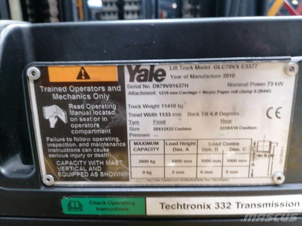 Yale VX70 LPGフォークリフト