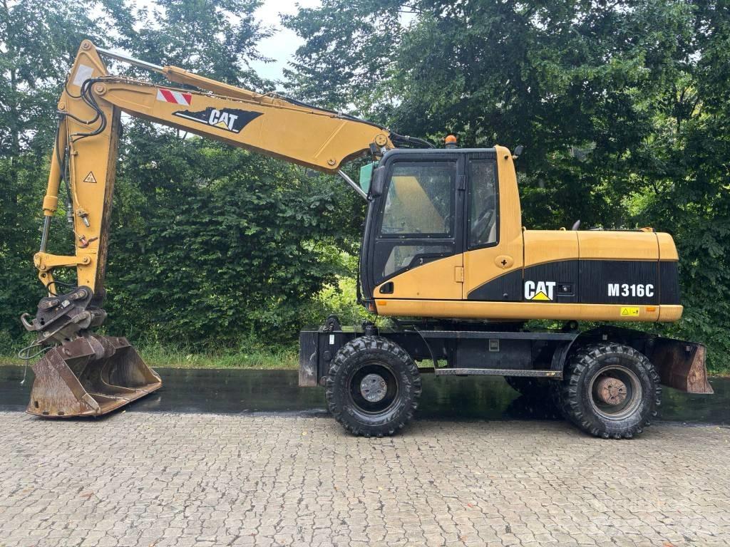 CAT M 316 C ホイール式油圧ショベル（パワーショベル・ユンボ・バックホー）