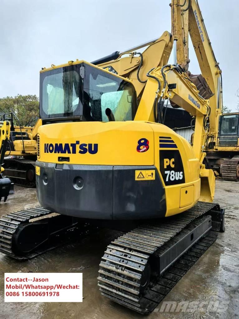 Komatsu PC 78 US-8 中型油圧ショベル 7ｔ-12ｔ（ユンボ・パワーショベル・バックホー）