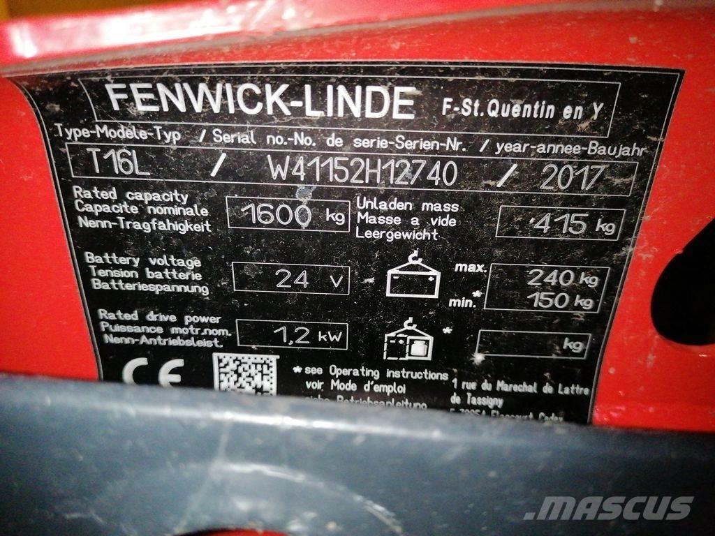 Linde T16L ローリフト
