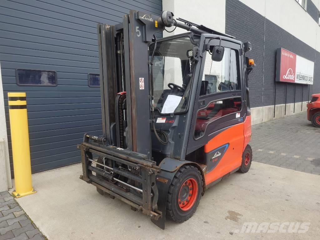 Linde E 40 Li-ION バッテリーフォークリフト