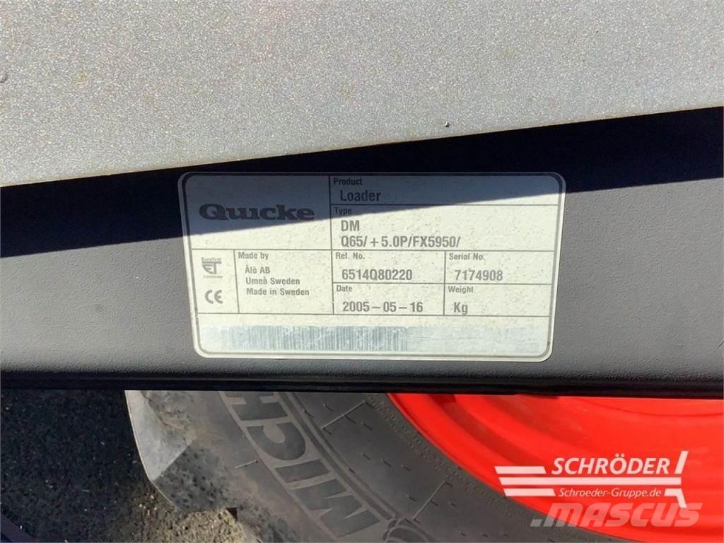 Ålö Q 65 フロントローダーとディガー