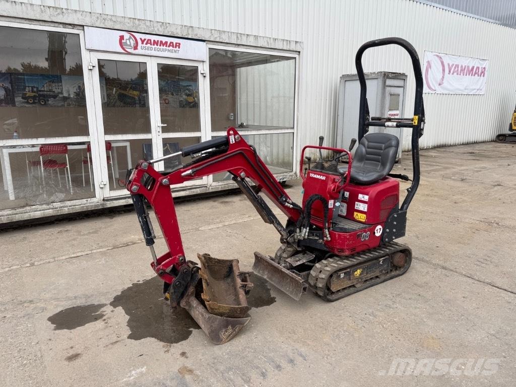 Yanmar SV08 (1D879) ミニ油圧ショベル 7t以下（ミニユンボ・ミニディガー）