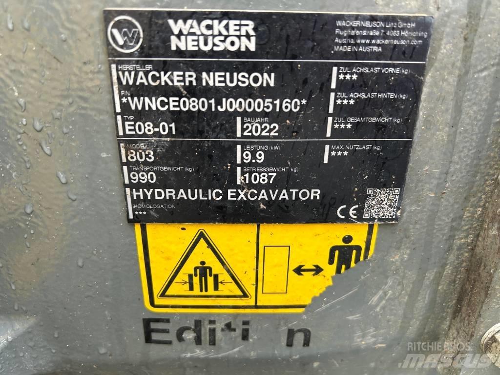 Wacker Neuson 803 大型油圧ショベル12t以上（パワーショベル・ユンボ）