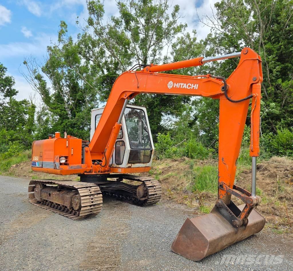 Hitachi EX 60-1 ミニ油圧ショベル 7t以下（ミニユンボ・ミニディガー）