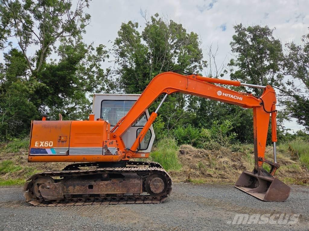 Hitachi EX 60-1 ミニ油圧ショベル 7t以下（ミニユンボ・ミニディガー）