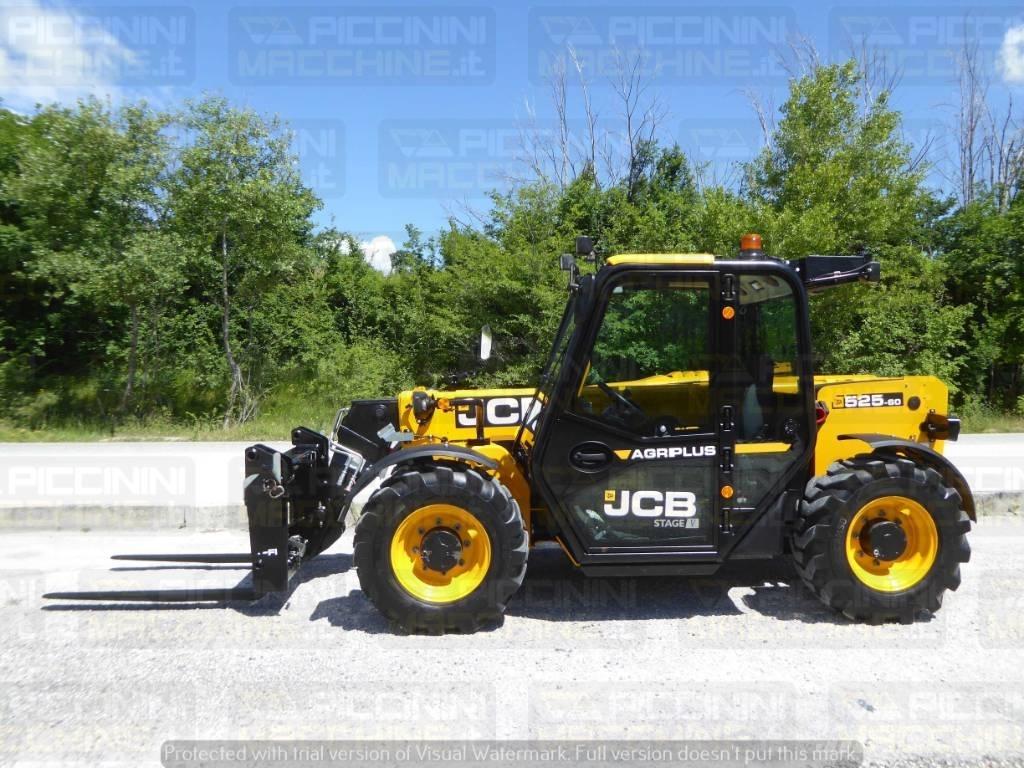 JCB 525-60 Agri Plus テレスコーピックハンドラー