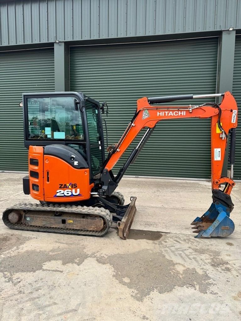 Hitachi ZX 26 U-6 CR ミニ油圧ショベル 7t以下（ミニユンボ・ミニディガー）