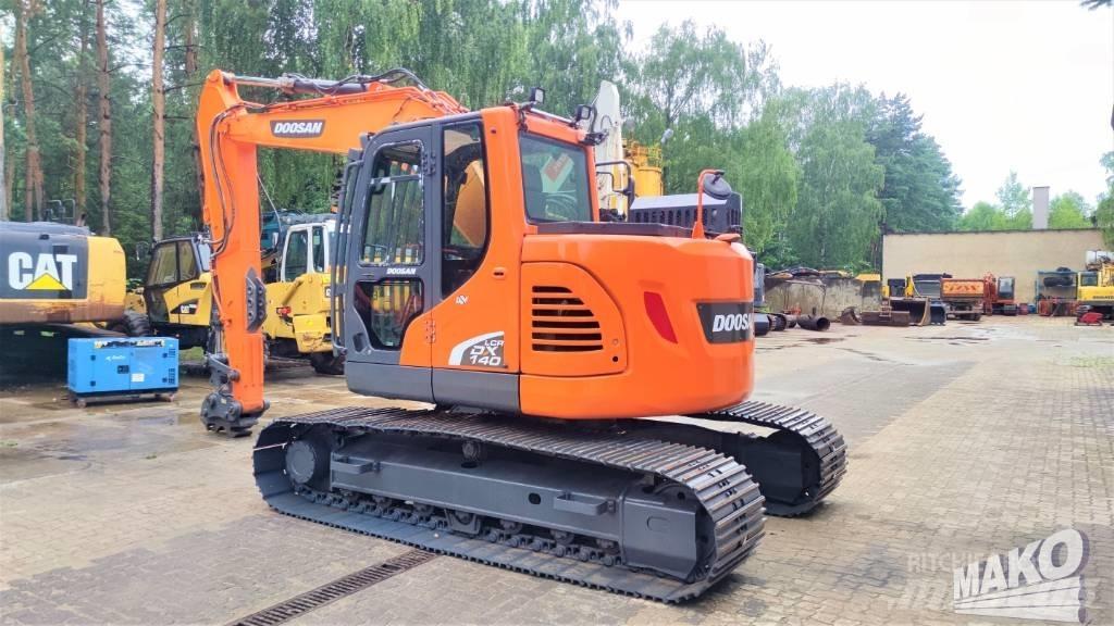 Doosan DX 140 LCR 大型油圧ショベル12t以上（パワーショベル・ユンボ）