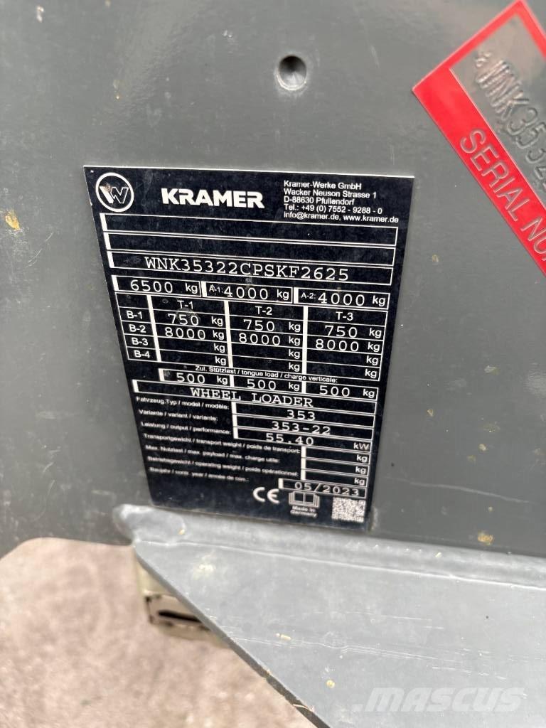 Kramer 5085 ホイールローダー・タイヤショベル