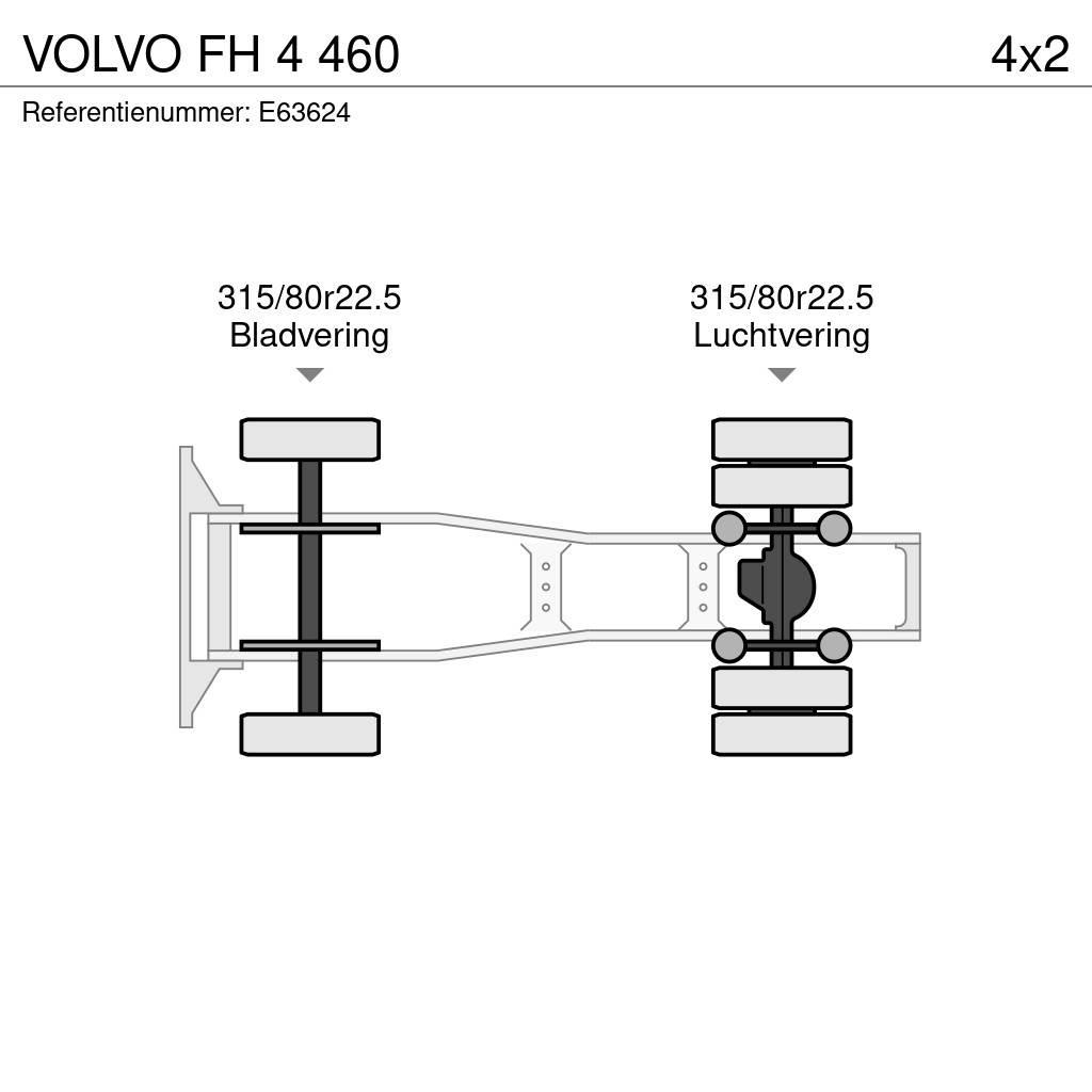 Volvo FH 4 460 中古トラクターヘッド | トレーラーヘッド