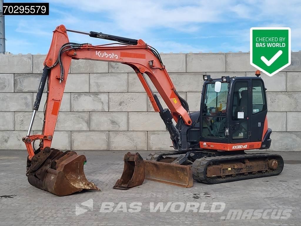 Kubota KX080-4a ミニ油圧ショベル 7t以下（ミニユンボ・ミニディガー）