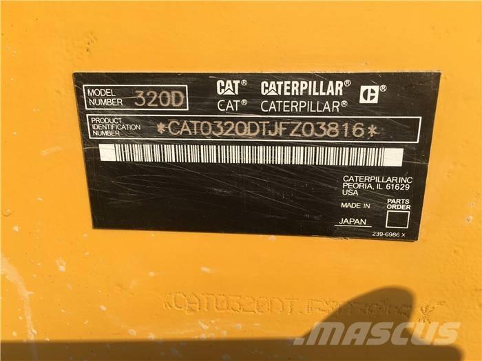 CAT 320 D 大型油圧ショベル12t以上（パワーショベル・ユンボ）