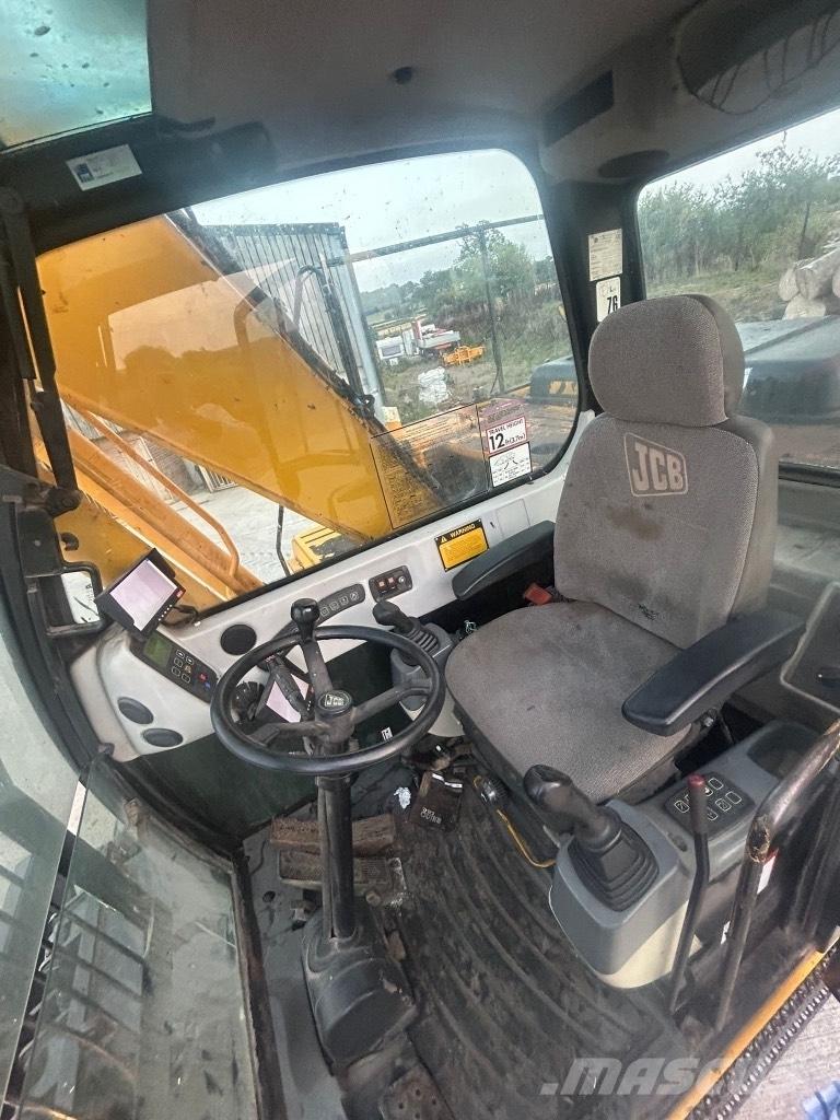 JCB JS 160 W ホイール式油圧ショベル（パワーショベル・ユンボ・バックホー）