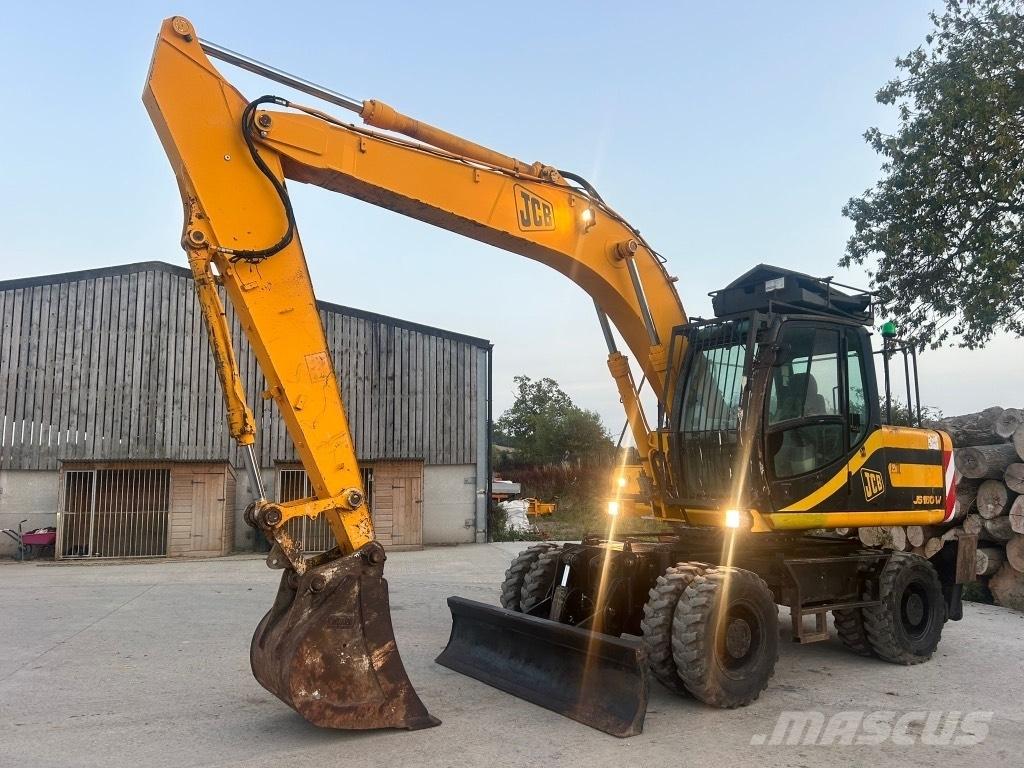 JCB JS 160 W ホイール式油圧ショベル（パワーショベル・ユンボ・バックホー）