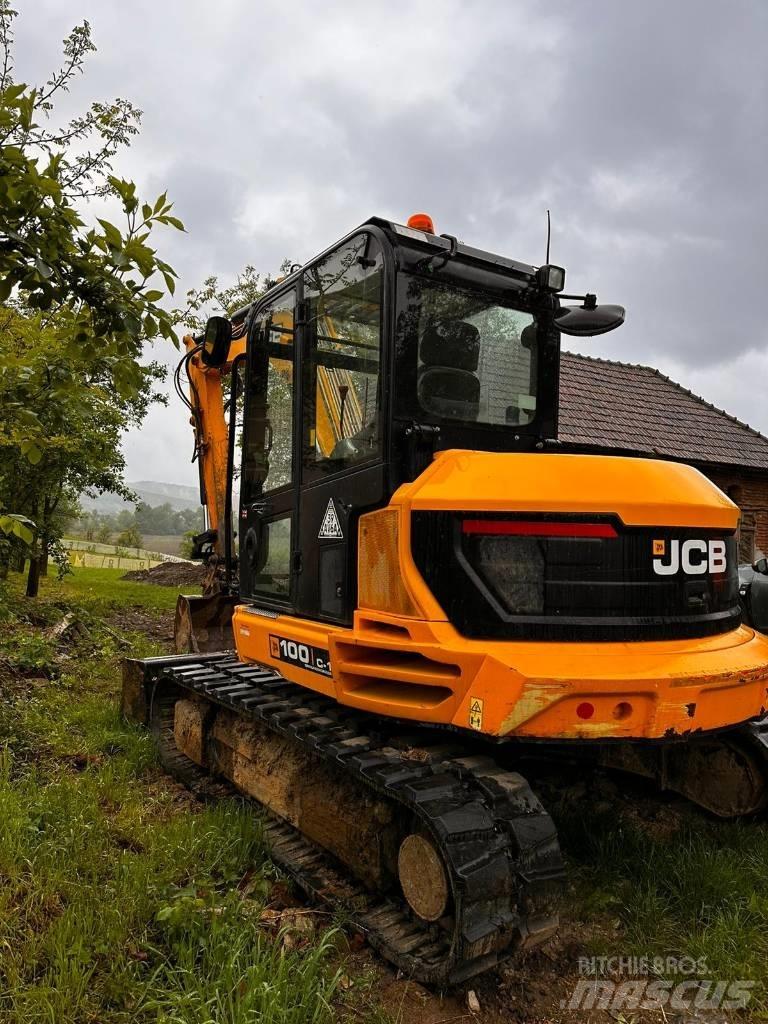 JCB 100 C-1 中型油圧ショベル 7ｔ-12ｔ（ユンボ・パワーショベル・バックホー）