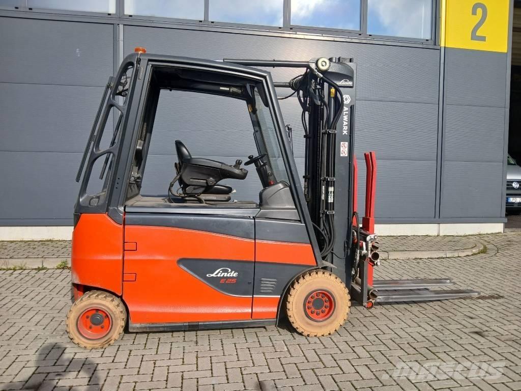 Linde E25/600 HL バッテリーフォークリフト