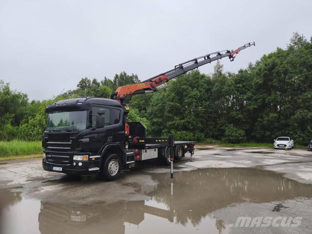 Scania P 420 クレーントラック、ユニック車