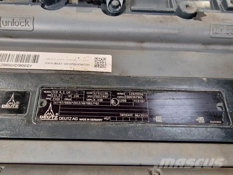 Deutz TCD 4.1 L4 エンジン