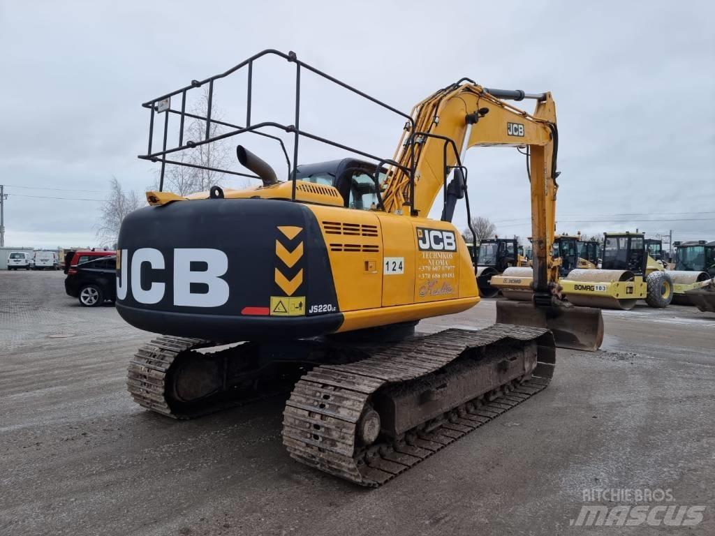 JCB JS 220 LC 大型油圧ショベル12t以上（パワーショベル・ユンボ）