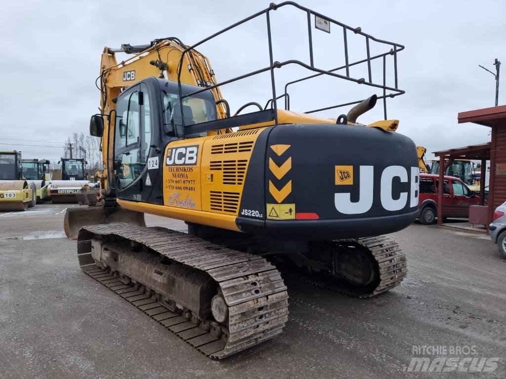 JCB JS 220 LC 大型油圧ショベル12t以上（パワーショベル・ユンボ）