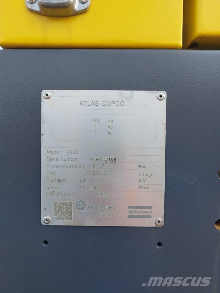Atlas Copco V900 コンプレッサー