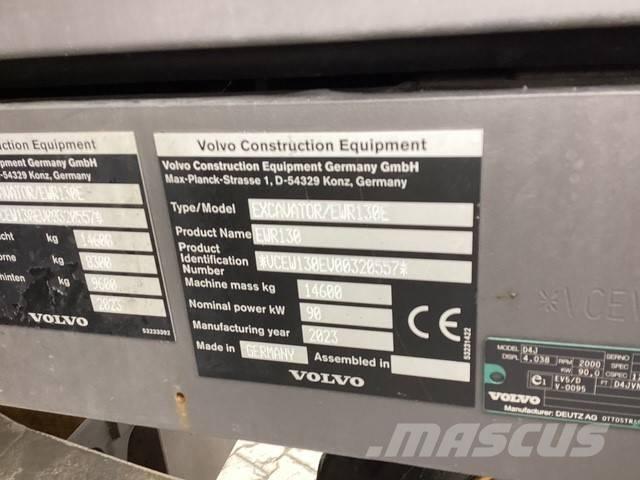 Volvo EWR 130 E ホイール式油圧ショベル（パワーショベル・ユンボ・バックホー）