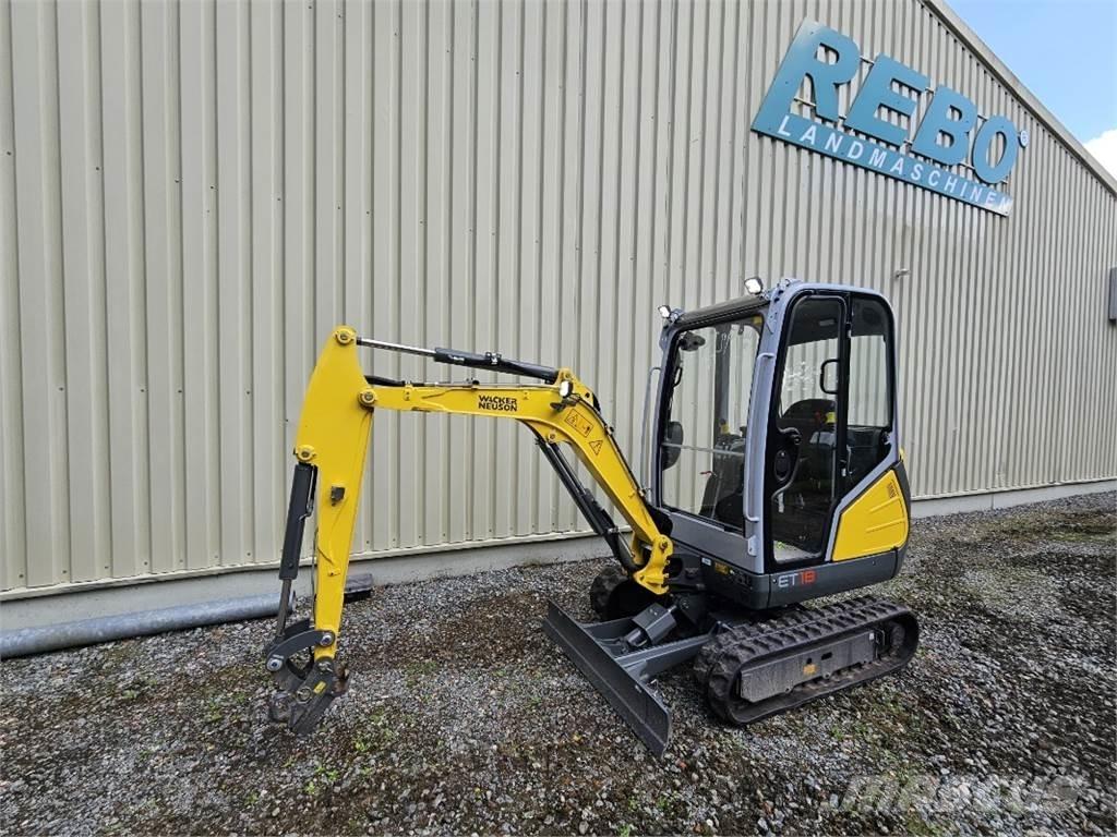 Wacker ET 18 ミニ油圧ショベル 7t以下（ミニユンボ・ミニディガー）