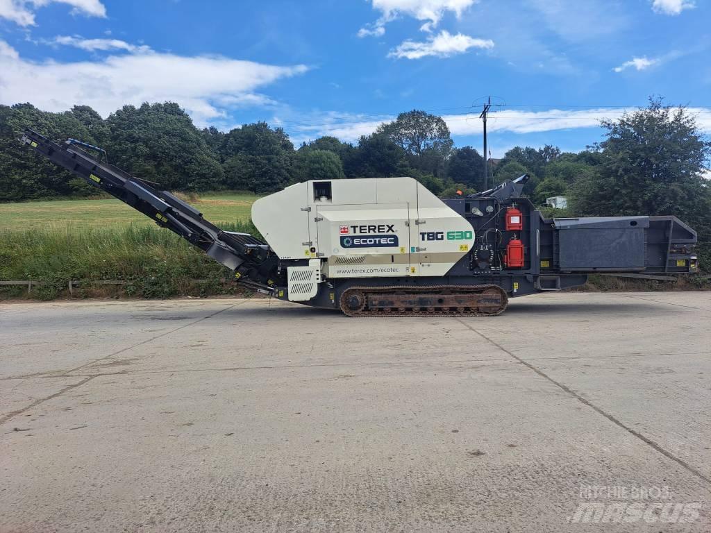 Terex Ecotec TBG 630 廃棄物シュレッダー
