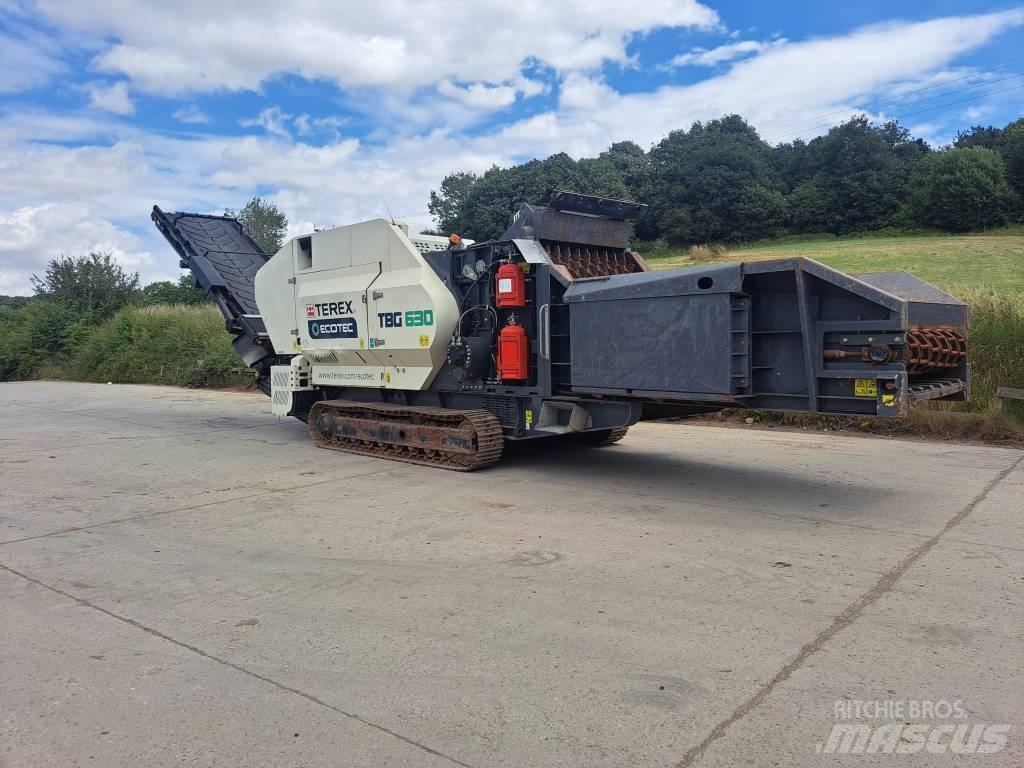 Terex Ecotec TBG 630 廃棄物シュレッダー