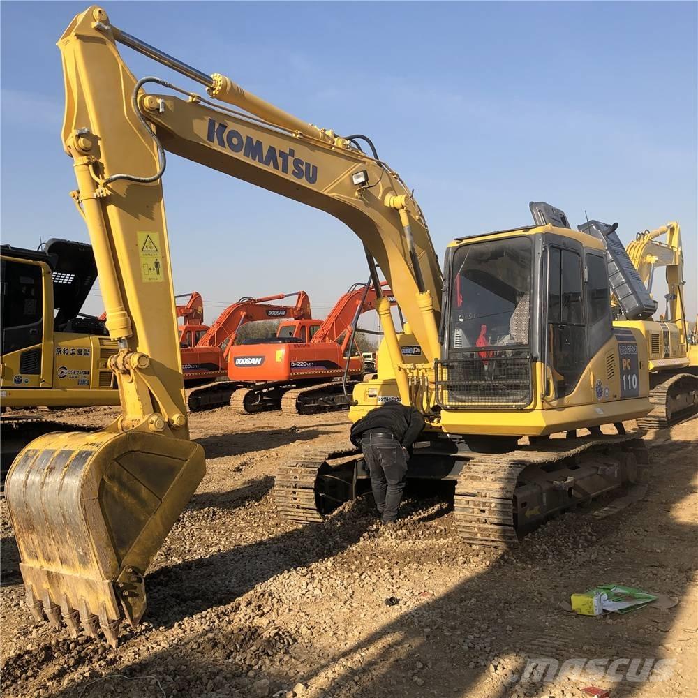 Komatsu PC110-7 中型油圧ショベル 7ｔ-12ｔ（ユンボ・パワーショベル・バックホー）