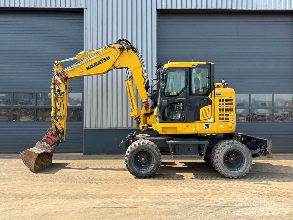 Komatsu PW118MR-11 ホイール式油圧ショベル（パワーショベル・ユンボ・バックホー）