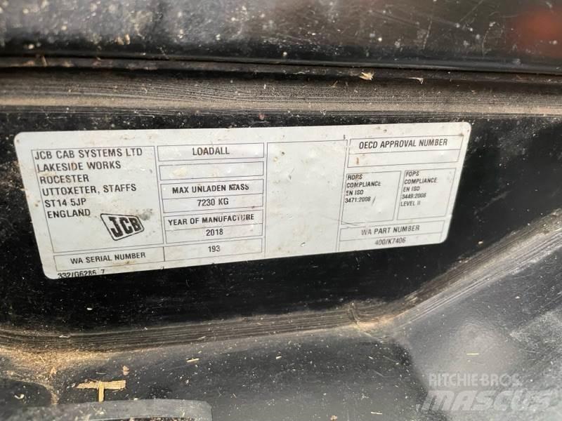 JCB 527-58 Agri テレスコーピックハンドラー