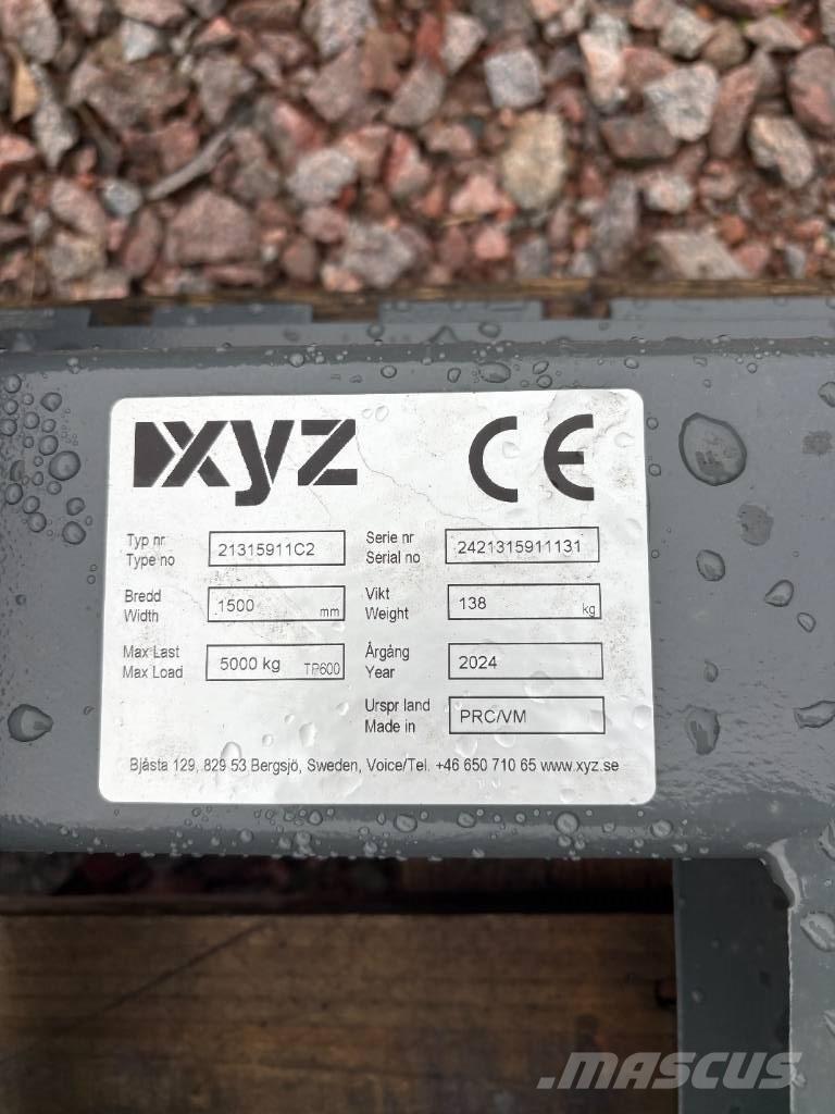 XYZ Gaffelställ BM ホイールローダー・タイヤショベル