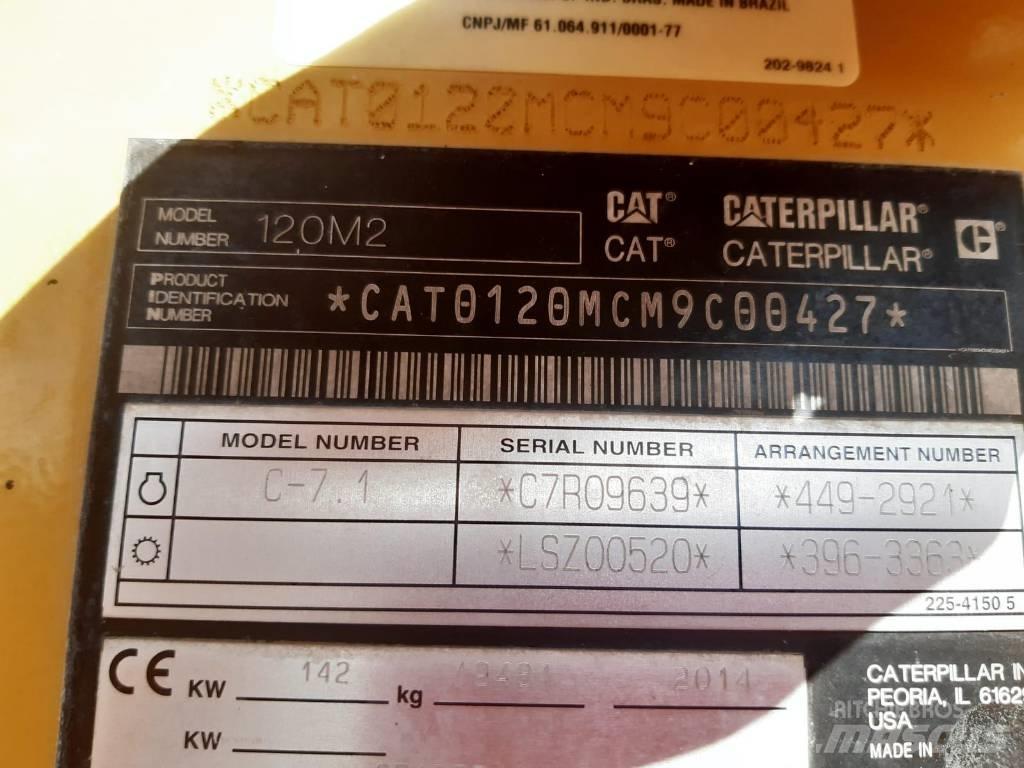 CAT 120 M 2 モーターグレーダー