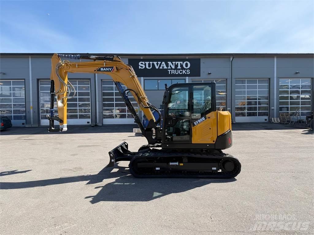 Sany SY80U 中型油圧ショベル 7ｔ-12ｔ（ユンボ・パワーショベル・バックホー）