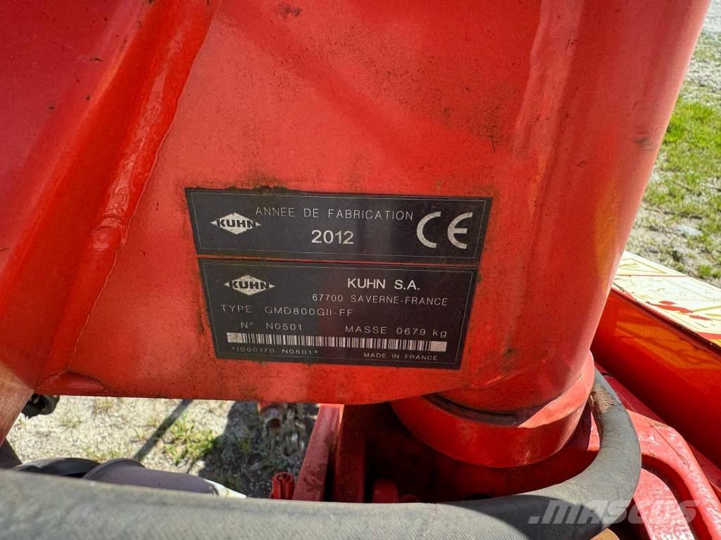 Kuhn GMD 800GIIFF 芝刈り機