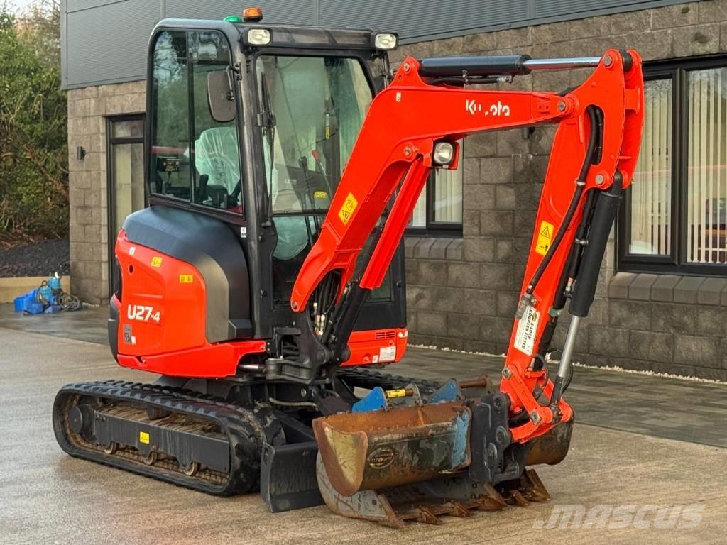 Kubota U 27-4 ミニ油圧ショベル 7t以下（ミニユンボ・ミニディガー）